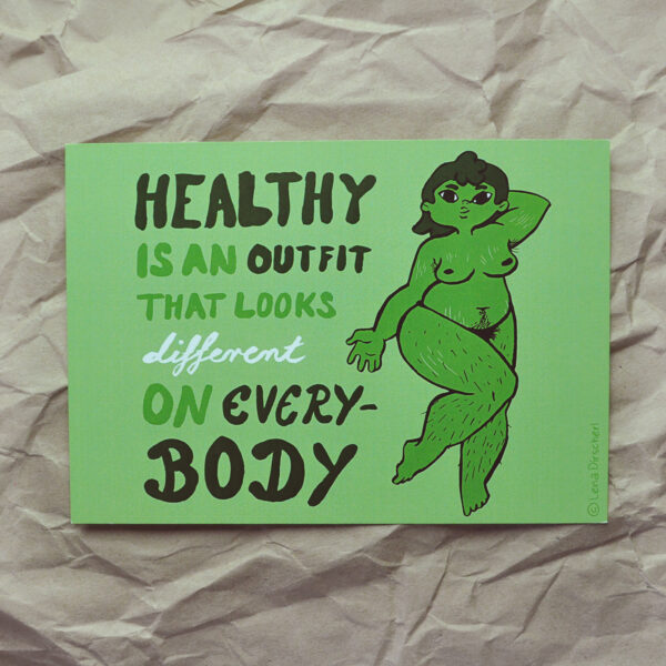 Healthy is an outfit that looks different on everybody